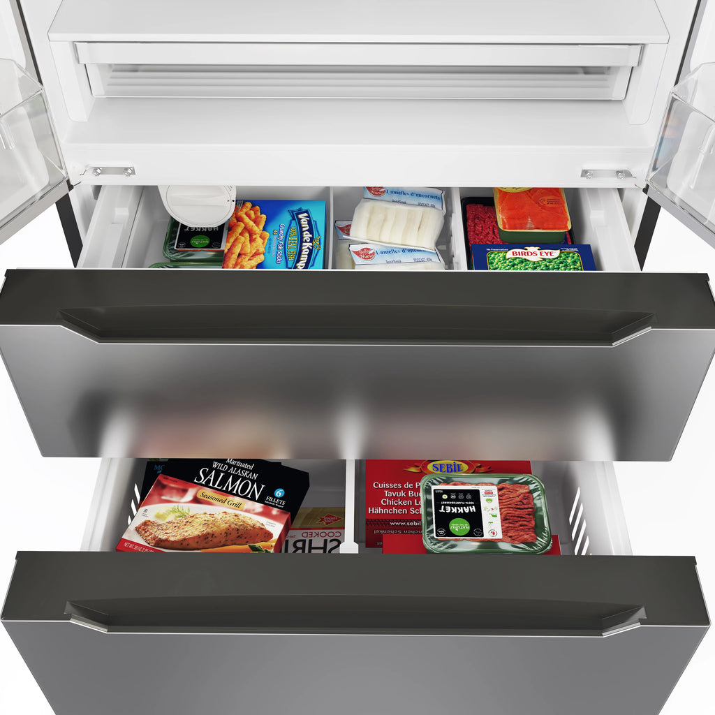 22 Cu. ft. 4 Door Stainless-Steel French Door Refrigerator K311438