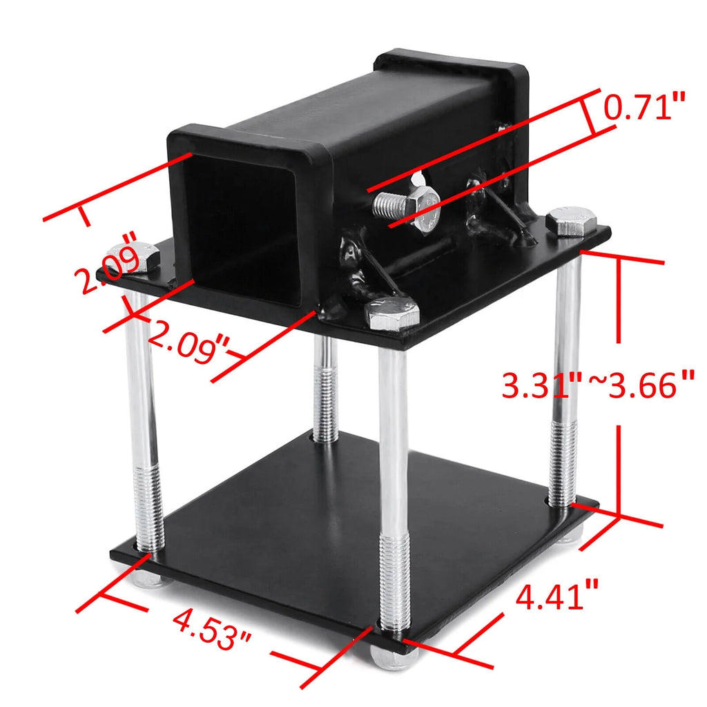 2 Receiver Trailer Bumper Hitch Adapter S86116
