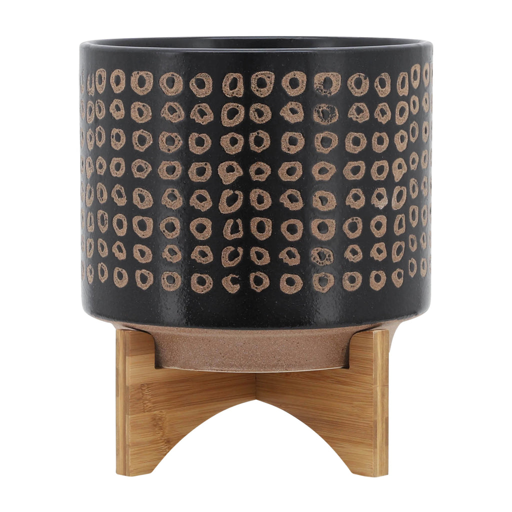 Ceramic Planter On Stand G582
