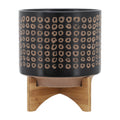 Ceramic Planter On Stand G582