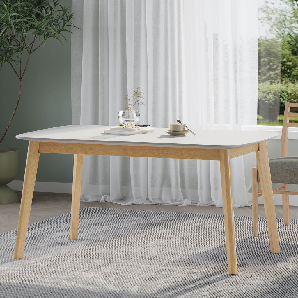 Mid Century Modern Wood Dining Table O540