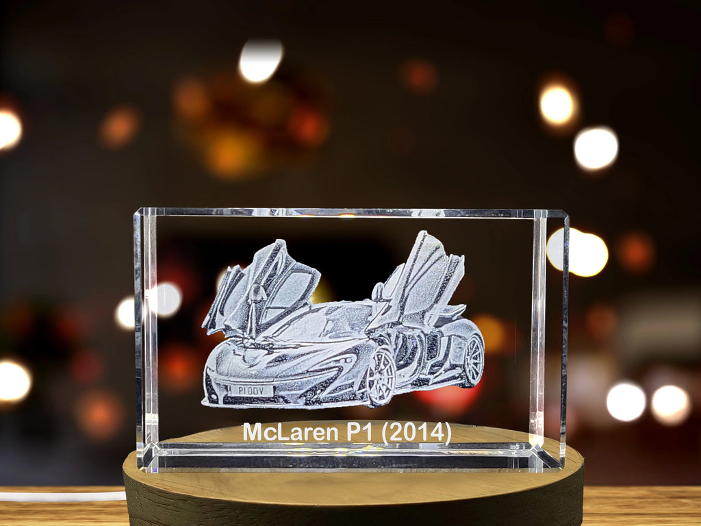 3D Engraved Crystal Tribute G898