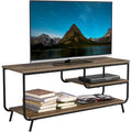 Wood 3 Tier TV Stand with Storage D667489
