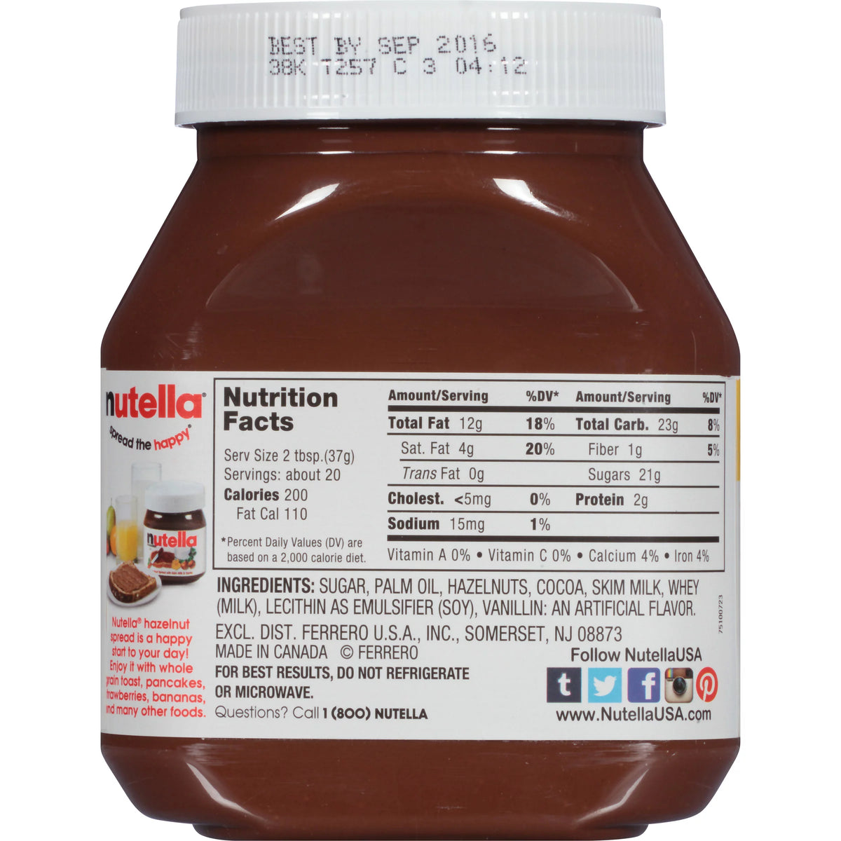 Twin Pack 26.5 Ounce Jars (Pack of 2) X536471