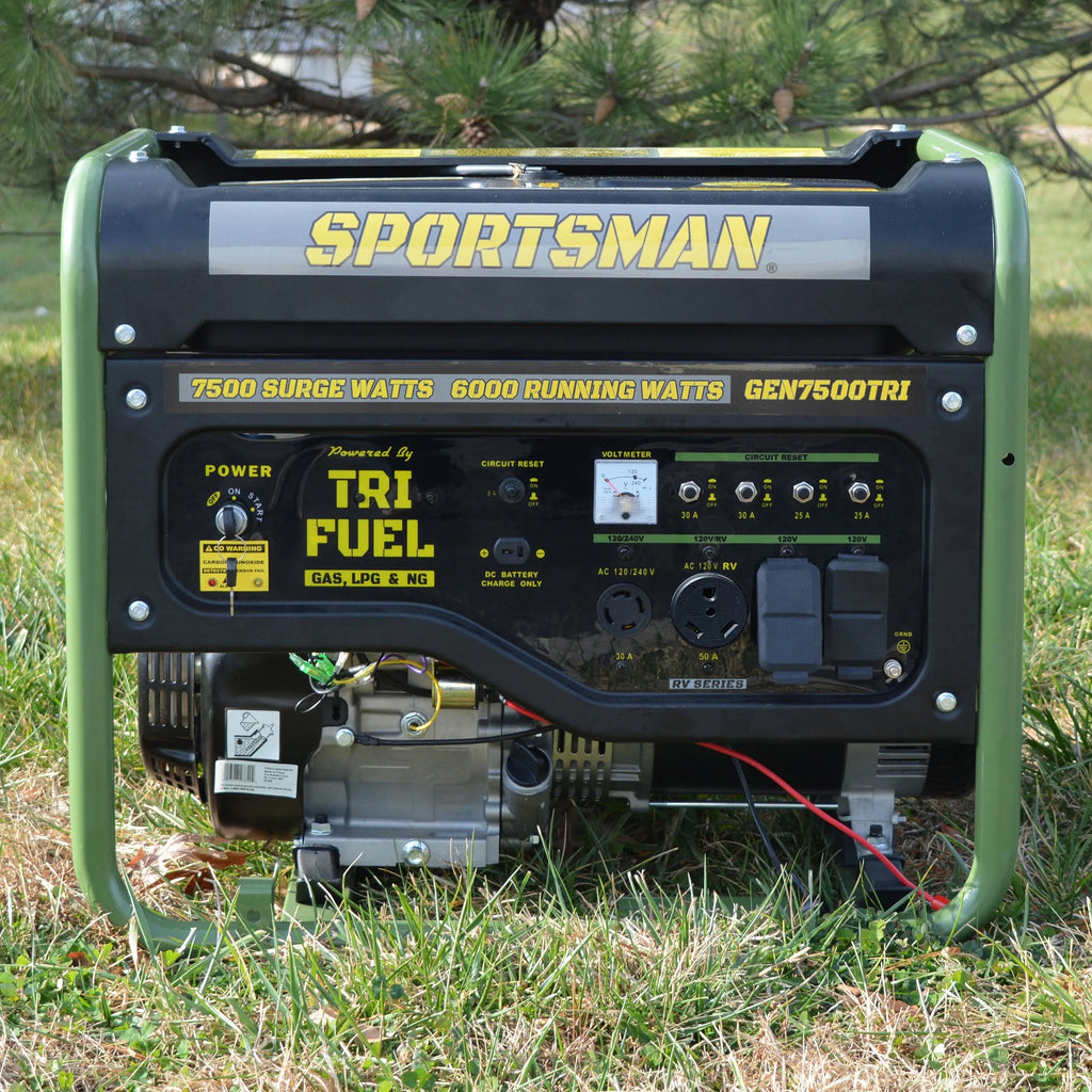 7500 Watts Portable Tri-Fuel Generator A463