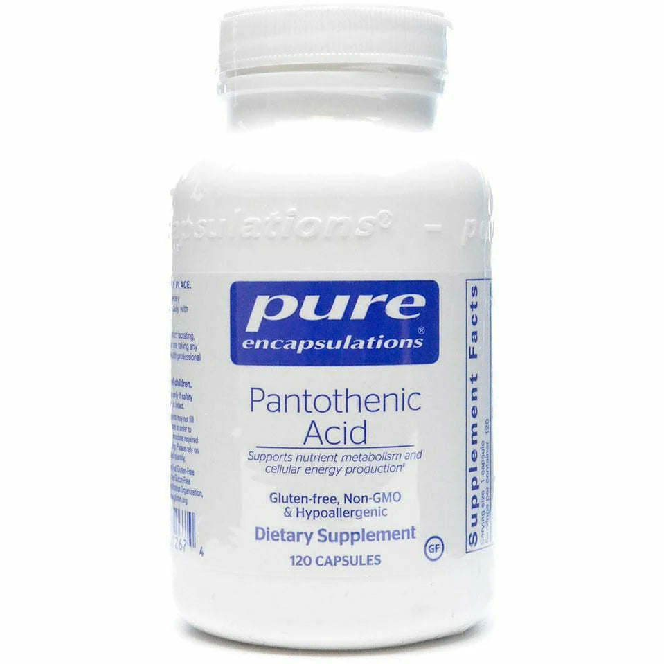 Pantothenic Acid 120 vcaps Y3779