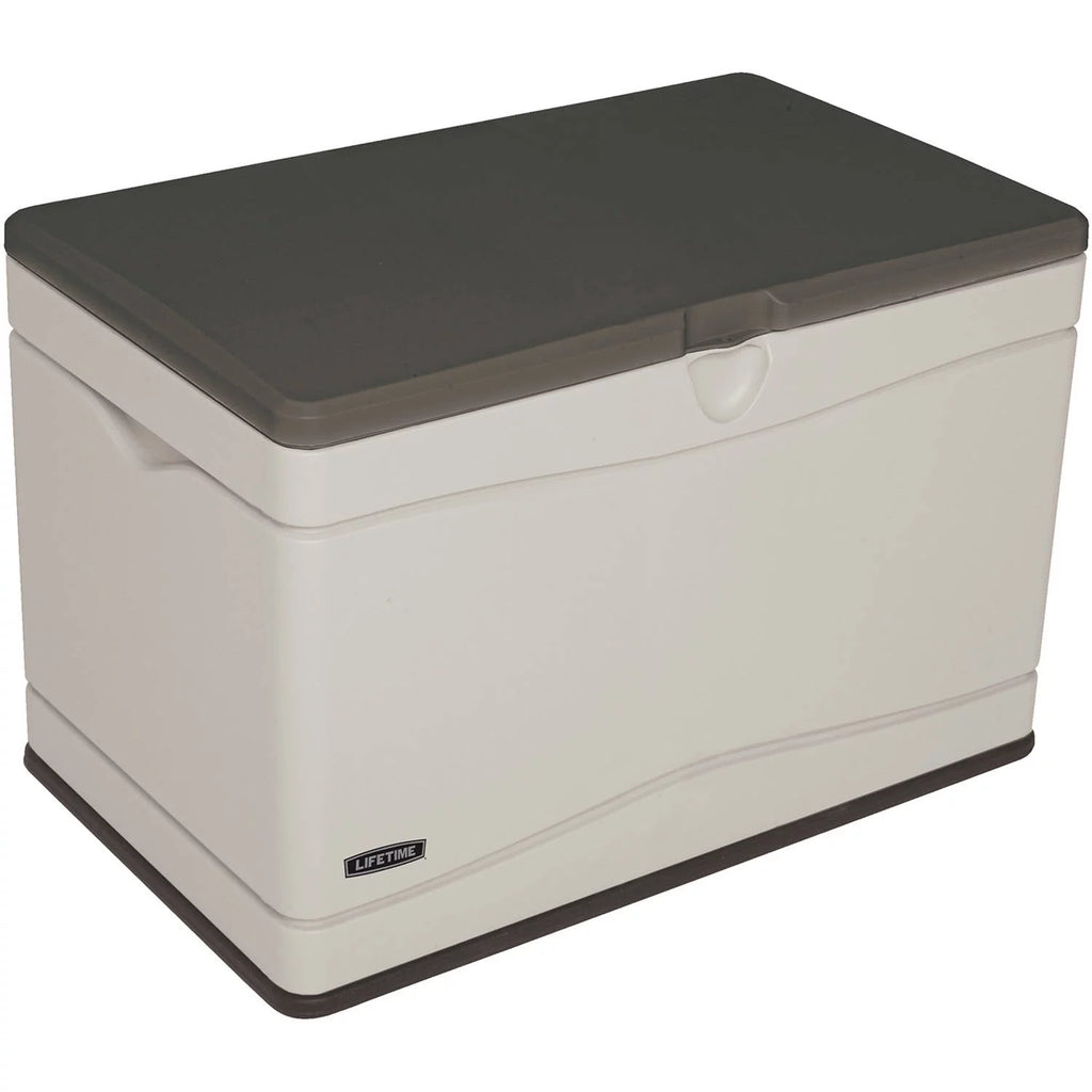 80 Gallon Beige Plastic Deck Box X345