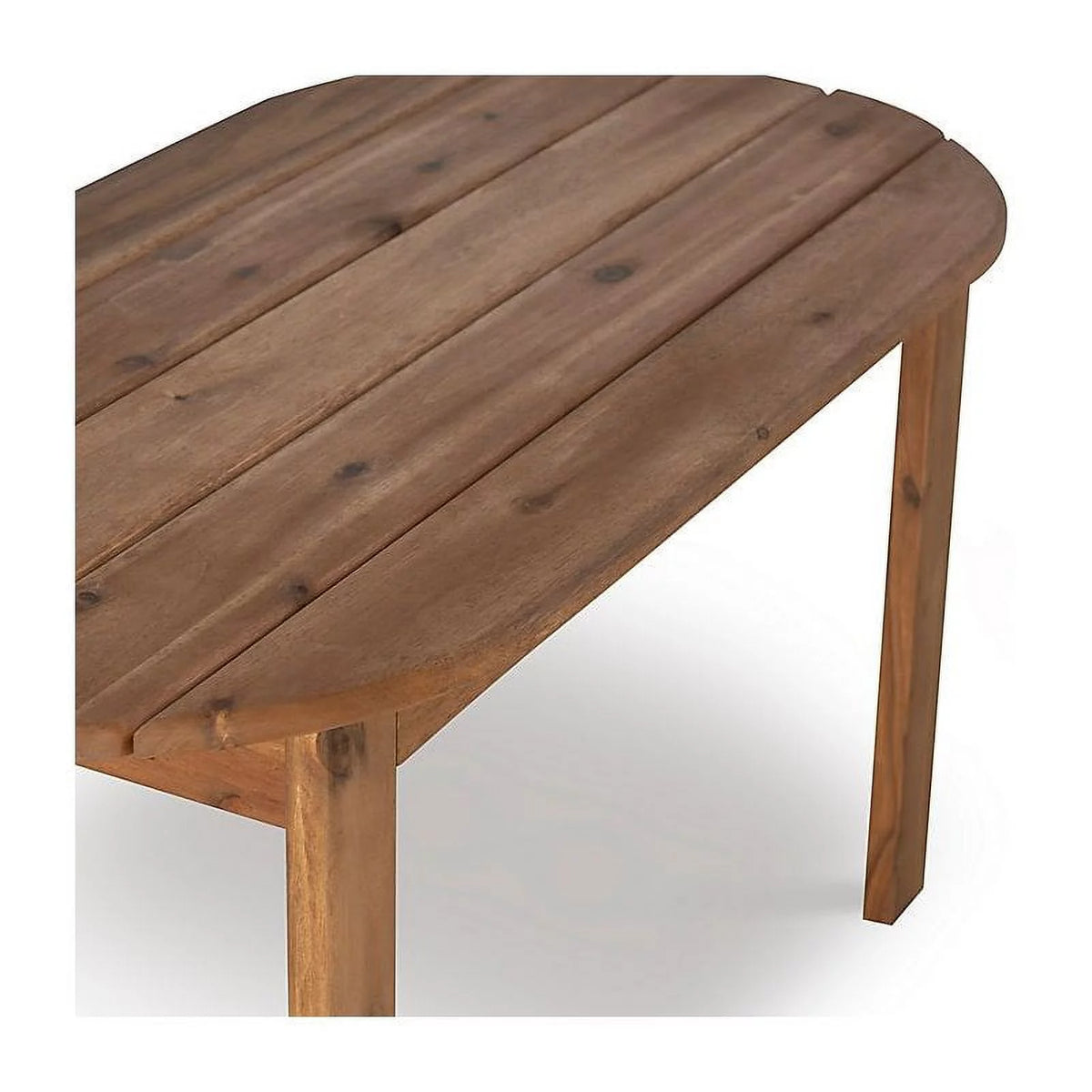 Brown Wood Outdoor Coffee Table E4738