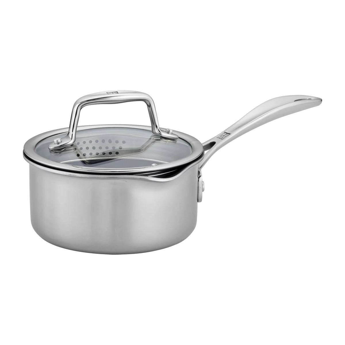 1-qt Stainless Steel Ceramic Nonstick Saucepan M9175