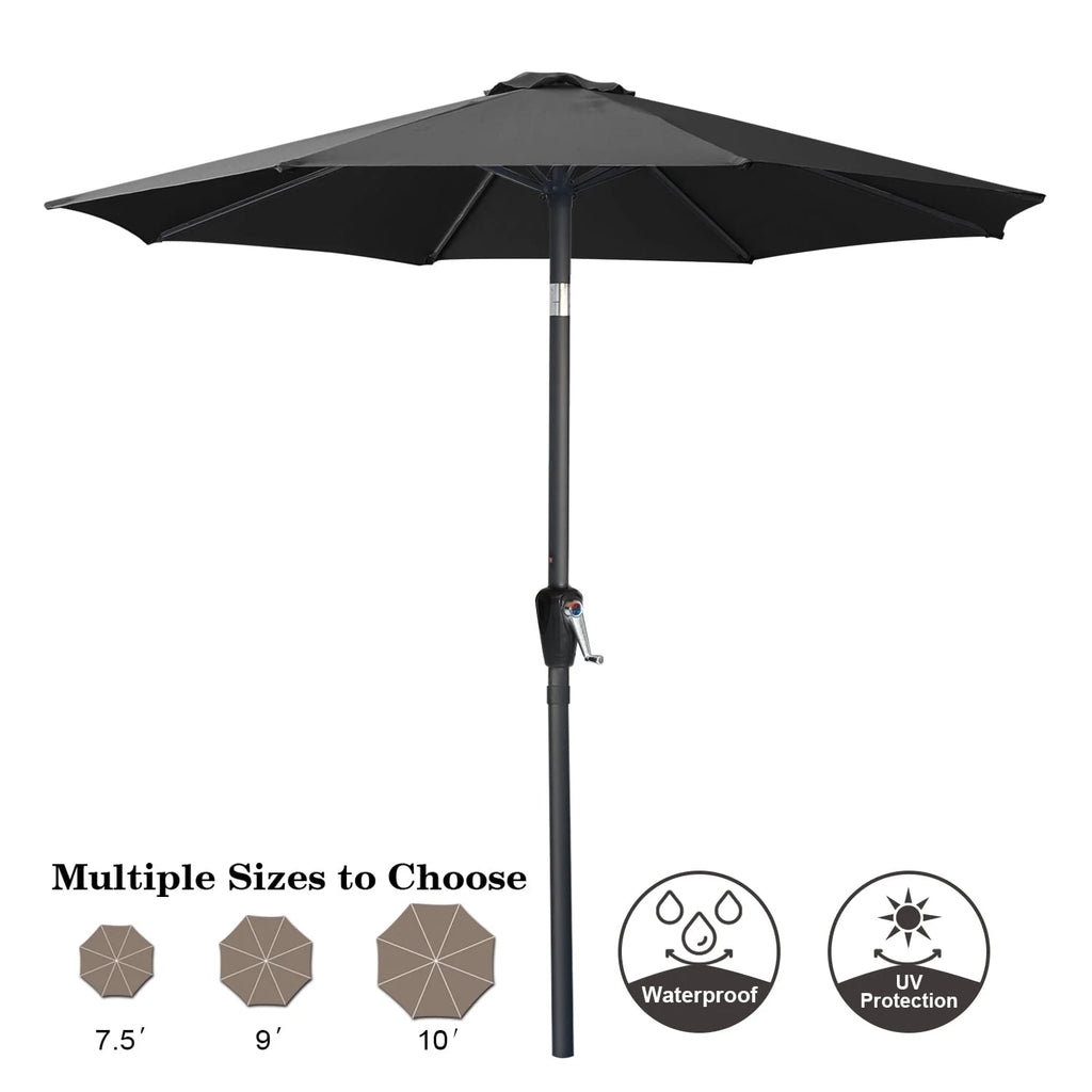 7.5FT Patio Umbrella with Push Button Tilt G5528
