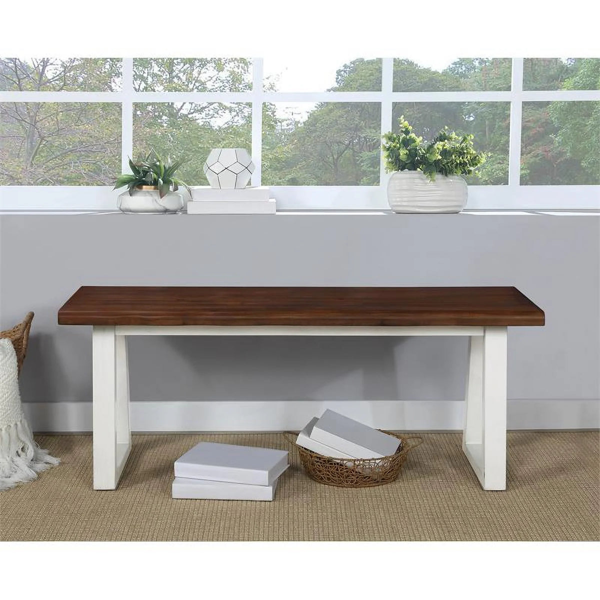 Wood Bench G21404