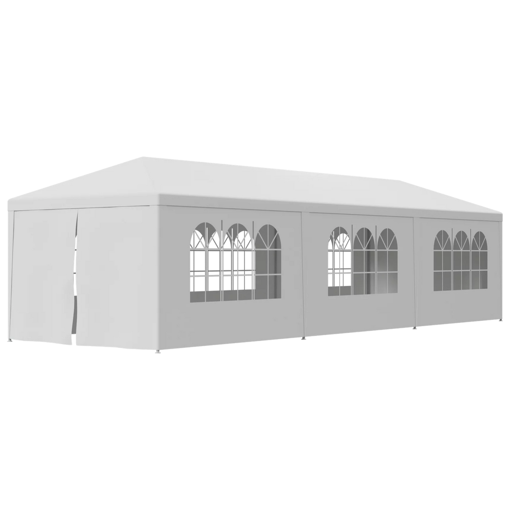 White 10 x 30' Canopy Tent L5532