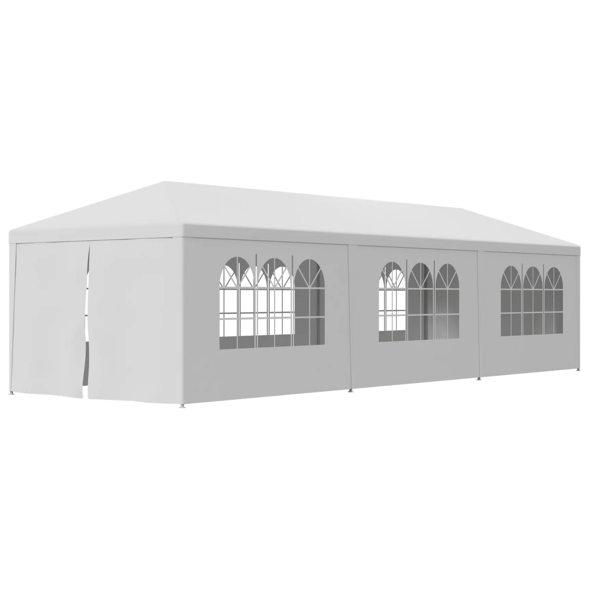 White 10 x 30' Canopy Tent L5532