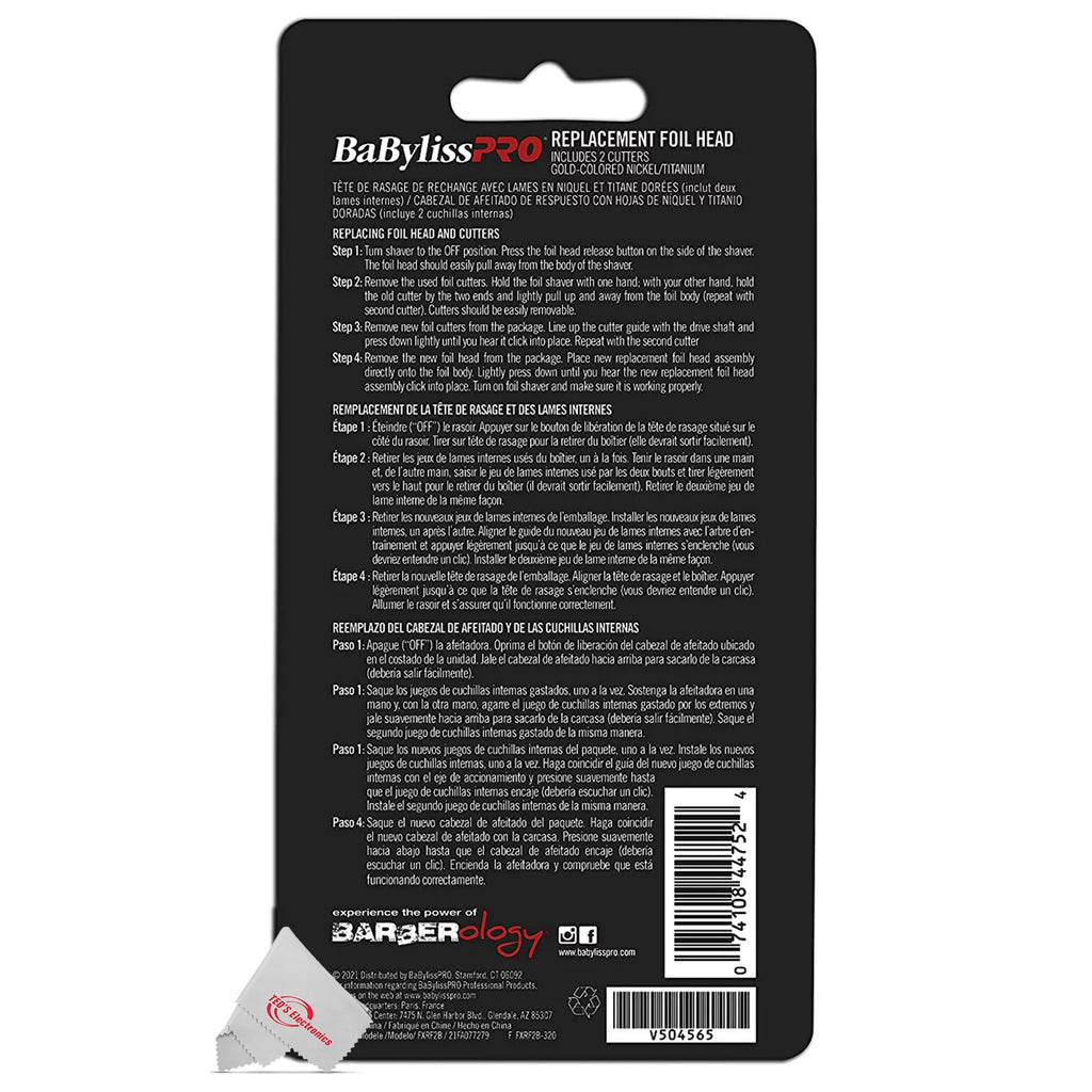 Replacement Foil and Cutters E78129