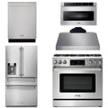 36 Gas Range, Range Hood, Microwave, Refrigerator with Water and Ice Dispenser, Dishwasher E89905