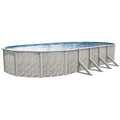 12' x 24' x 52 Oval Above Ground Swimming Pool G2971