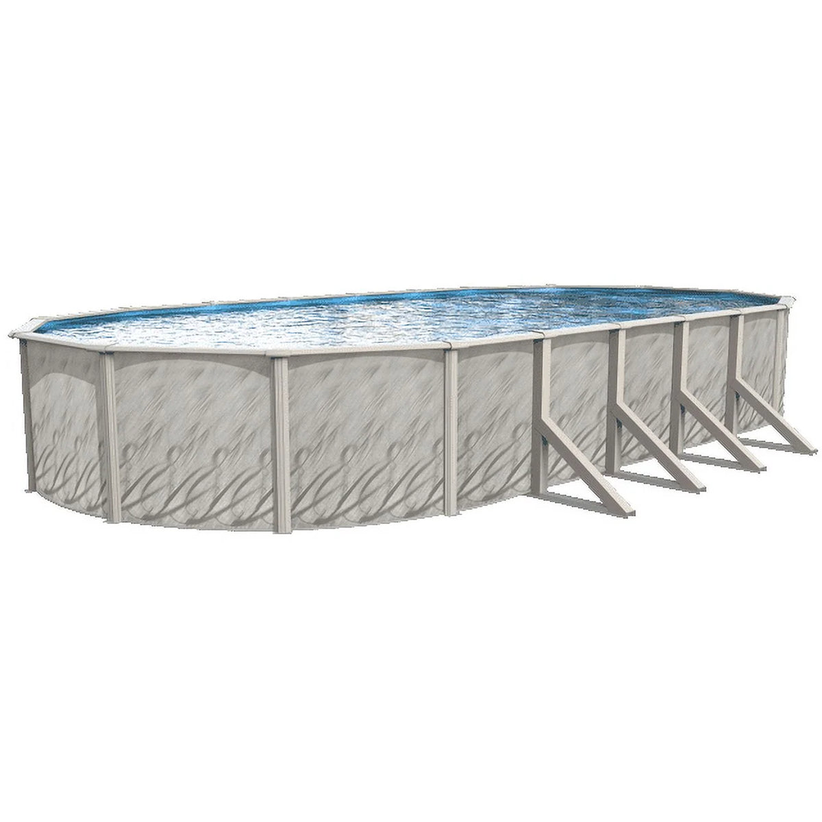 12' x 24' x 52 Oval Above Ground Swimming Pool G2971