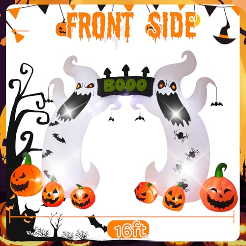 8ft Inflatable Halloween Outdoor Decoration with LED Lights C8085