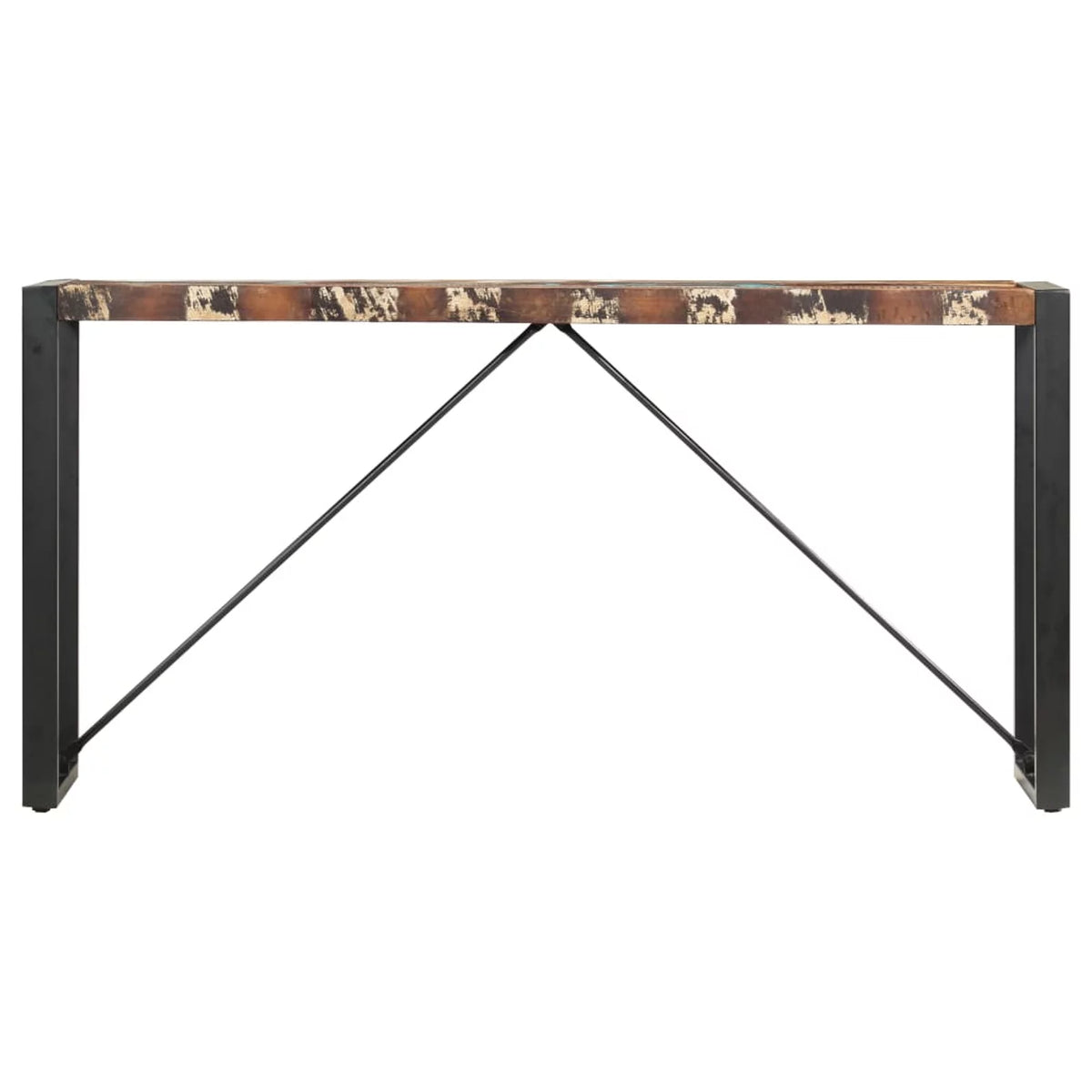 Solid Reclaimed Wood Console Table D5487
