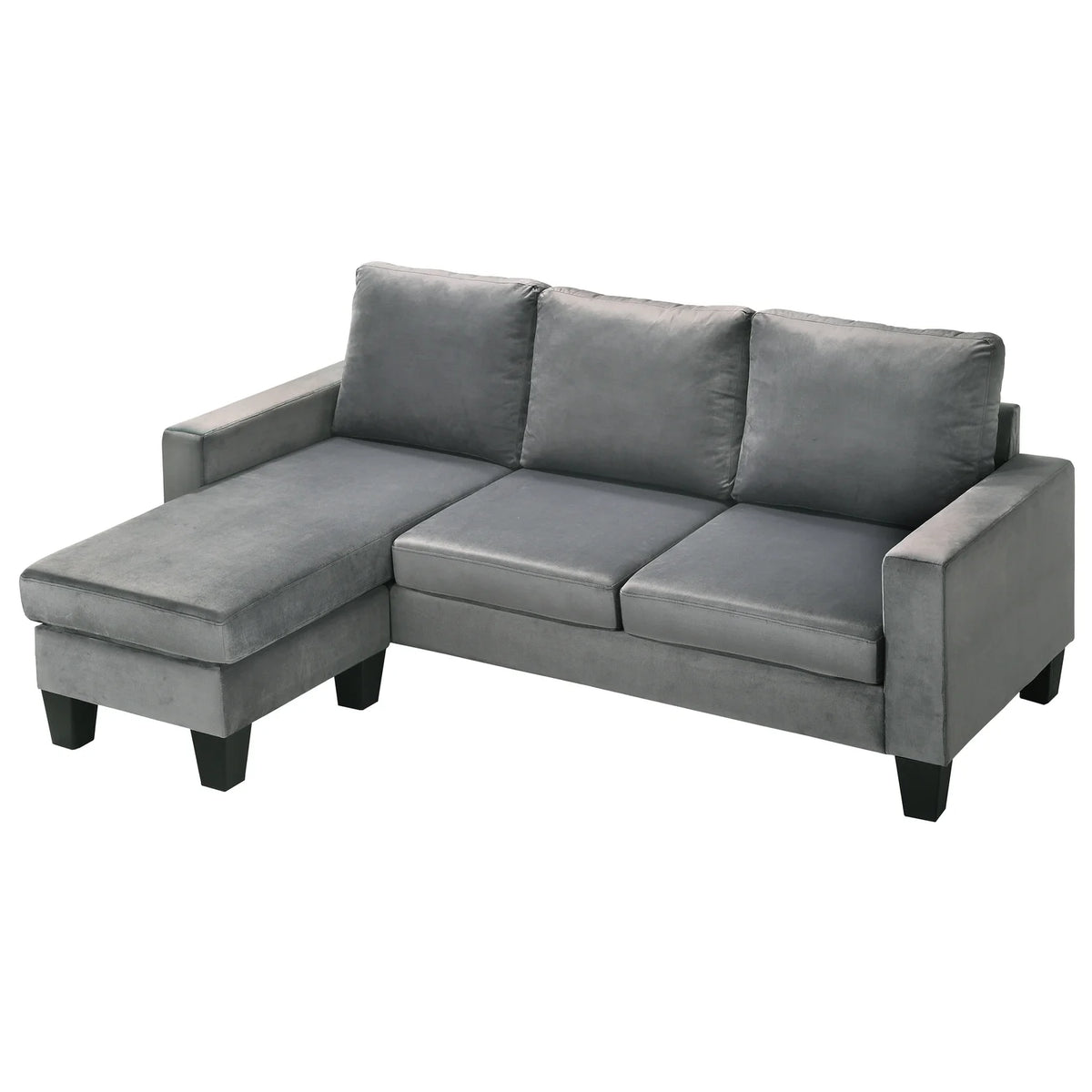 Gray Sofa Chaise M9512