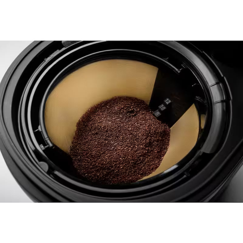 Grey 12-Cup Drip Coffee Maker I2319