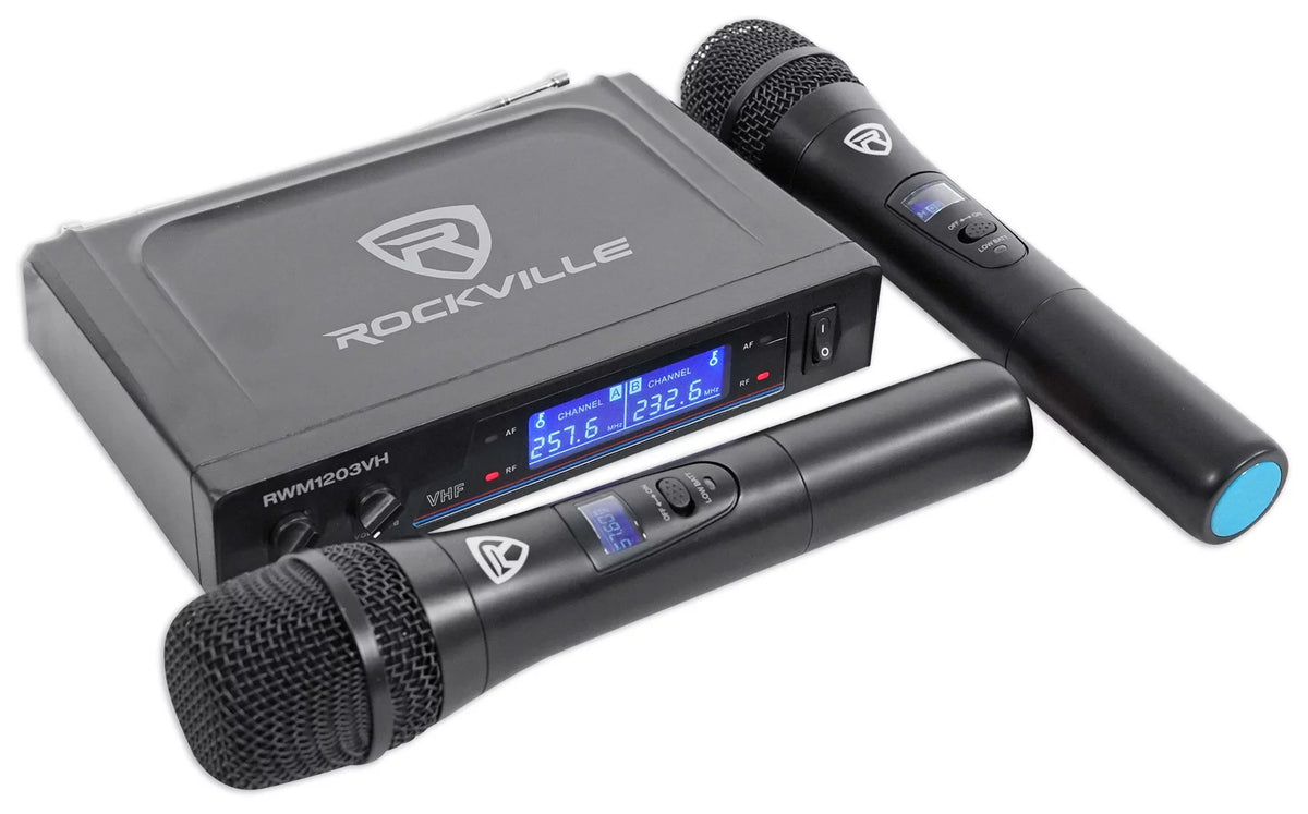 Portable Bluetooth Party Speaker with Wireless Mics B82036