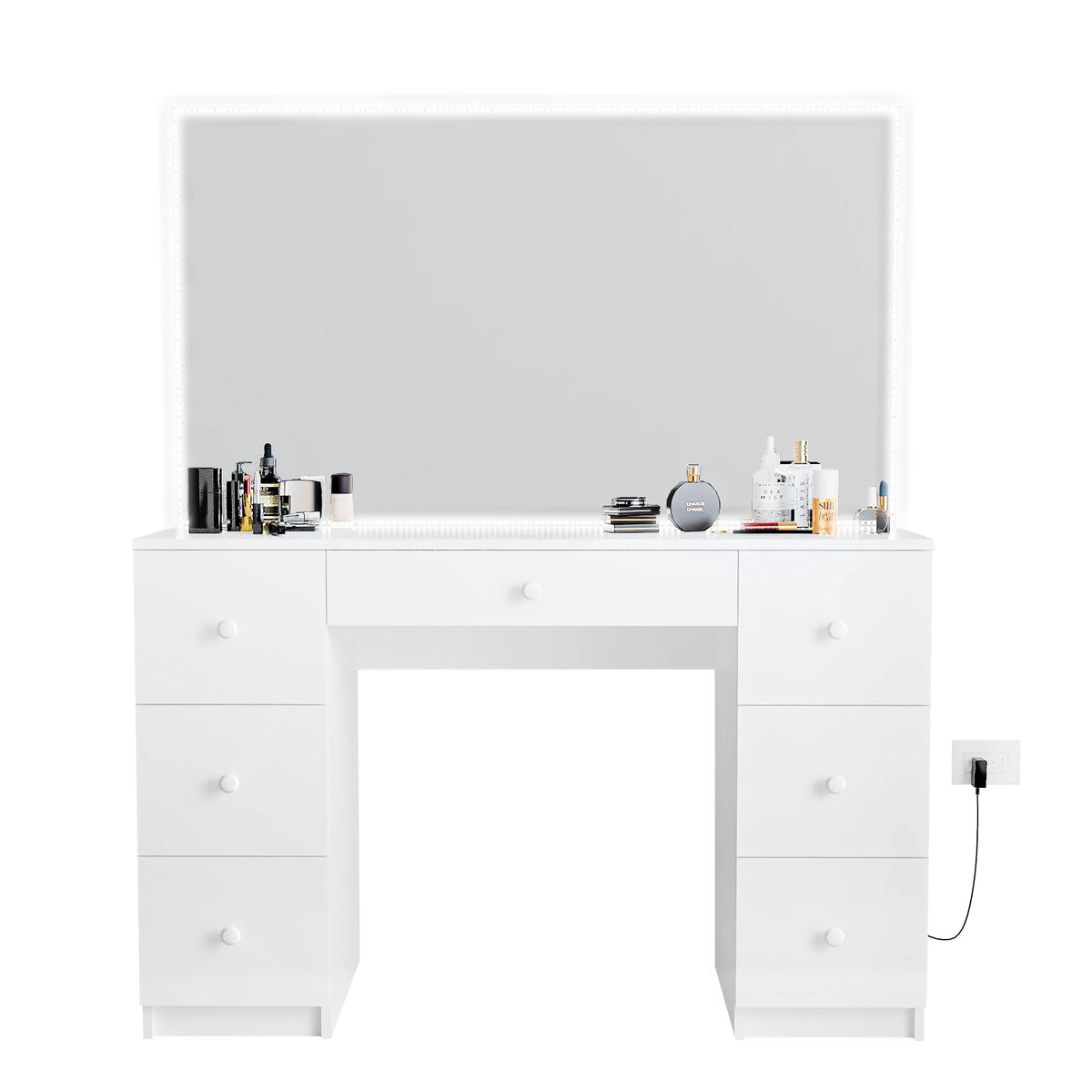 Modern Lighted Vanity Table B354618