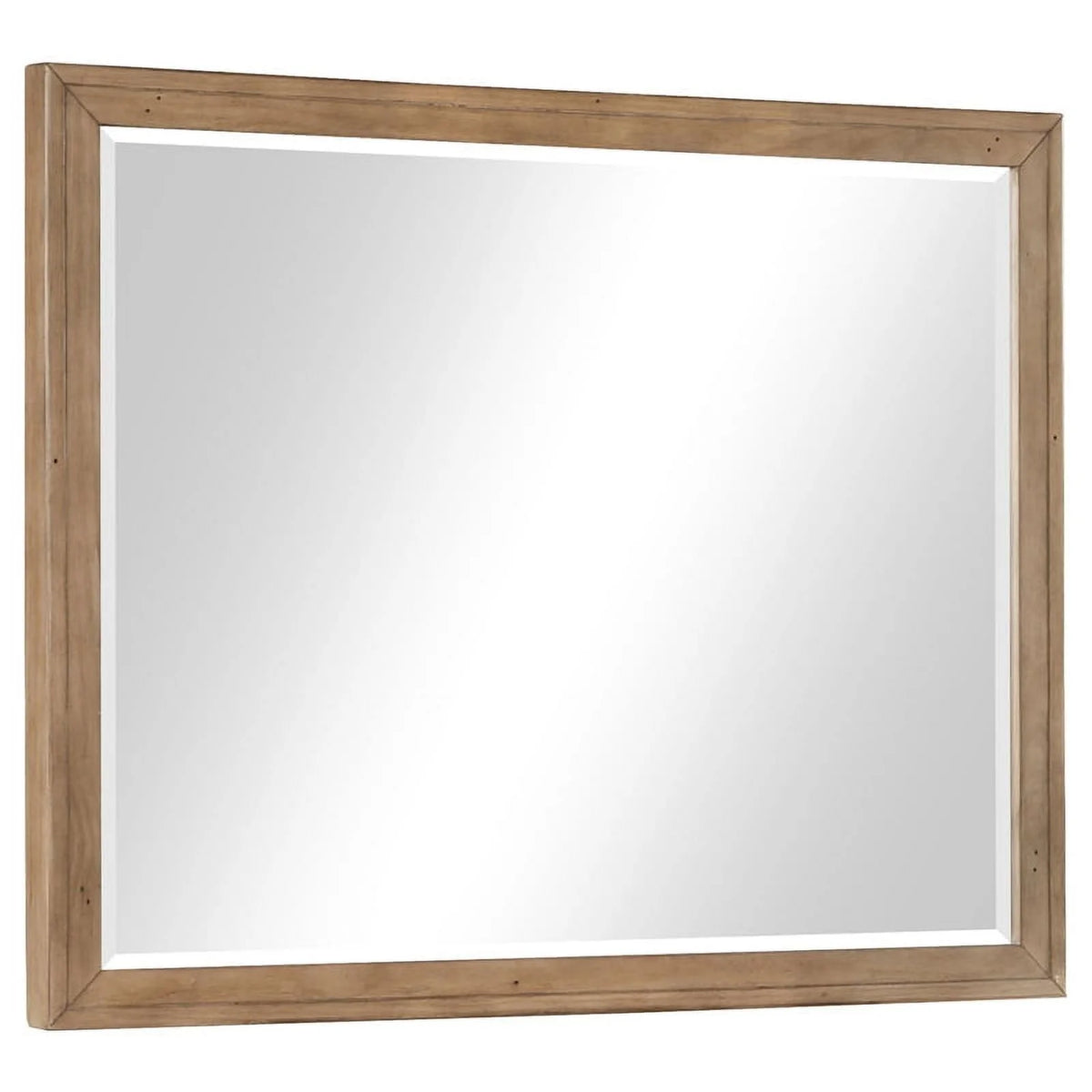 Queen Bedroom Set Light Honey Brown and Grey X739182