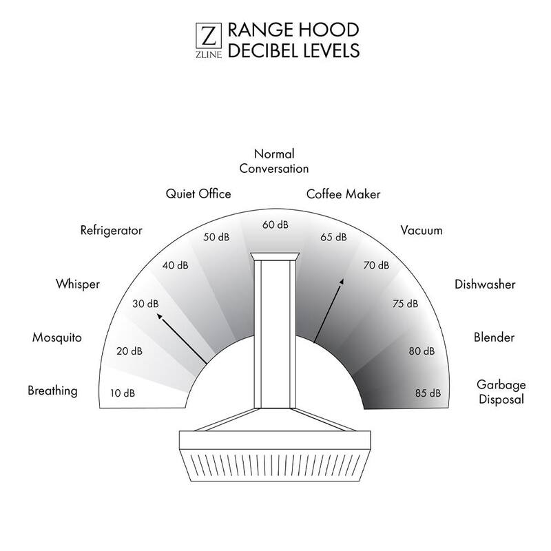 46 in. 700 CFM Stainless Steel Ducted Range Hood Insert C5386