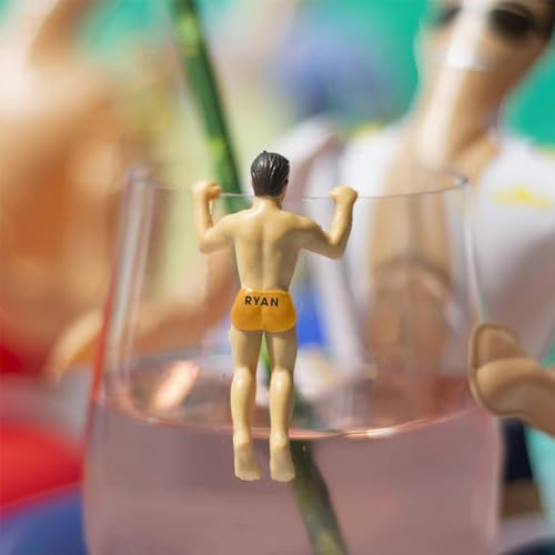Drinking Buddies Drink Markers, Wine Glass Charms (6 Count) L46902