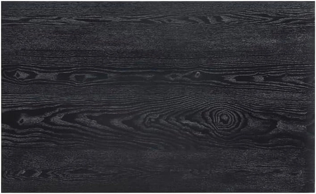 Black Wood Dining Room Table V915