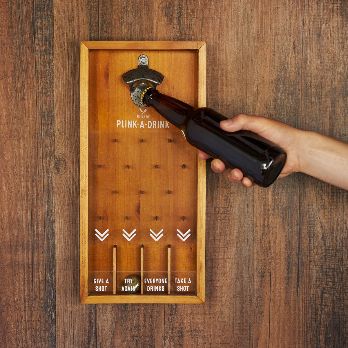 Wall Mounted Bottle Opener & Catcher I996