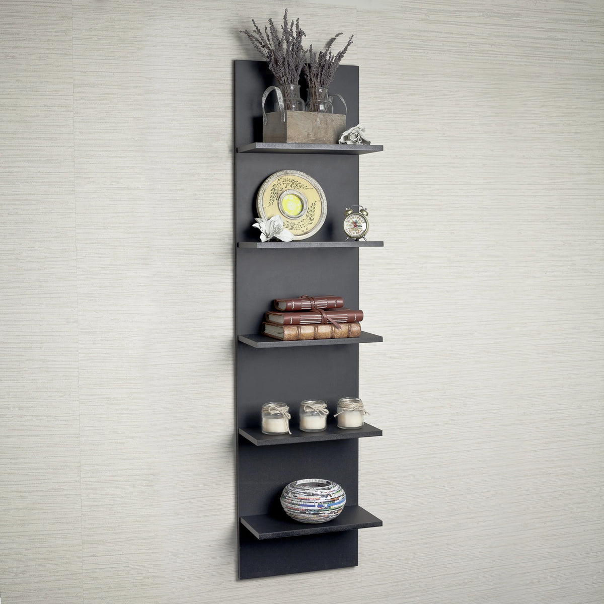 Black Wall Shelves N8432