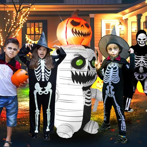 8ft Inflatable Halloween Outdoor Decoration with LED Lights C8085