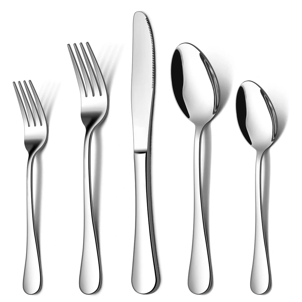 20 Piece Stainless Steel Silverware Set V388422