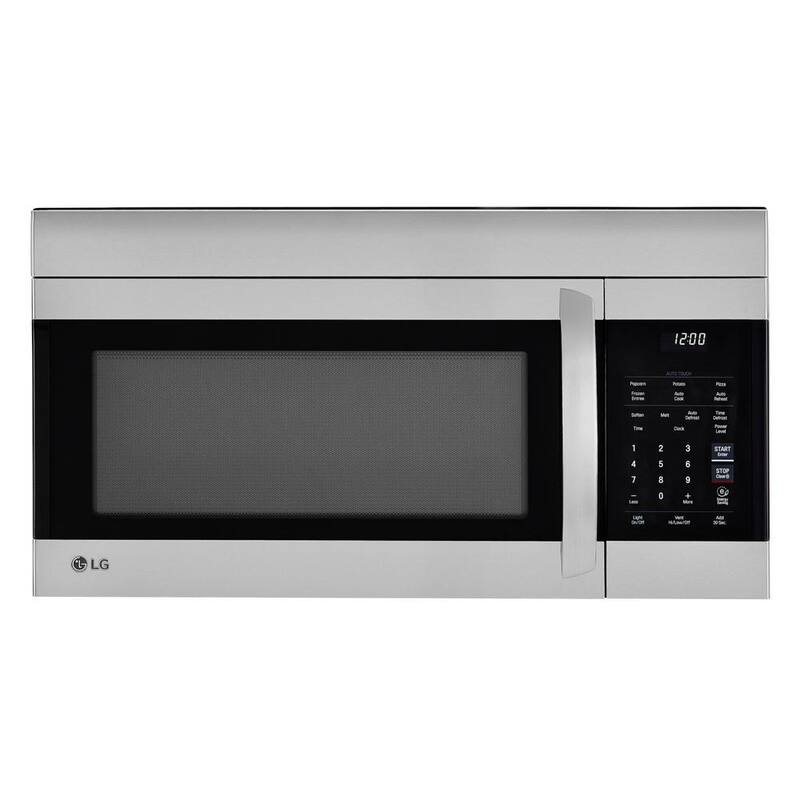 1.7 cu. ft. Stainless Steel Over-the-Range Microwave Oven B64161