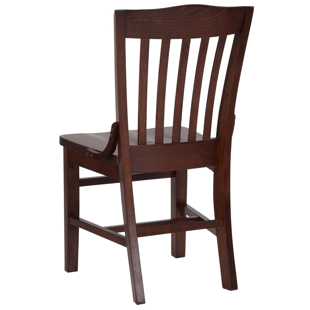 Walnut Wood Restaurant Chair I480