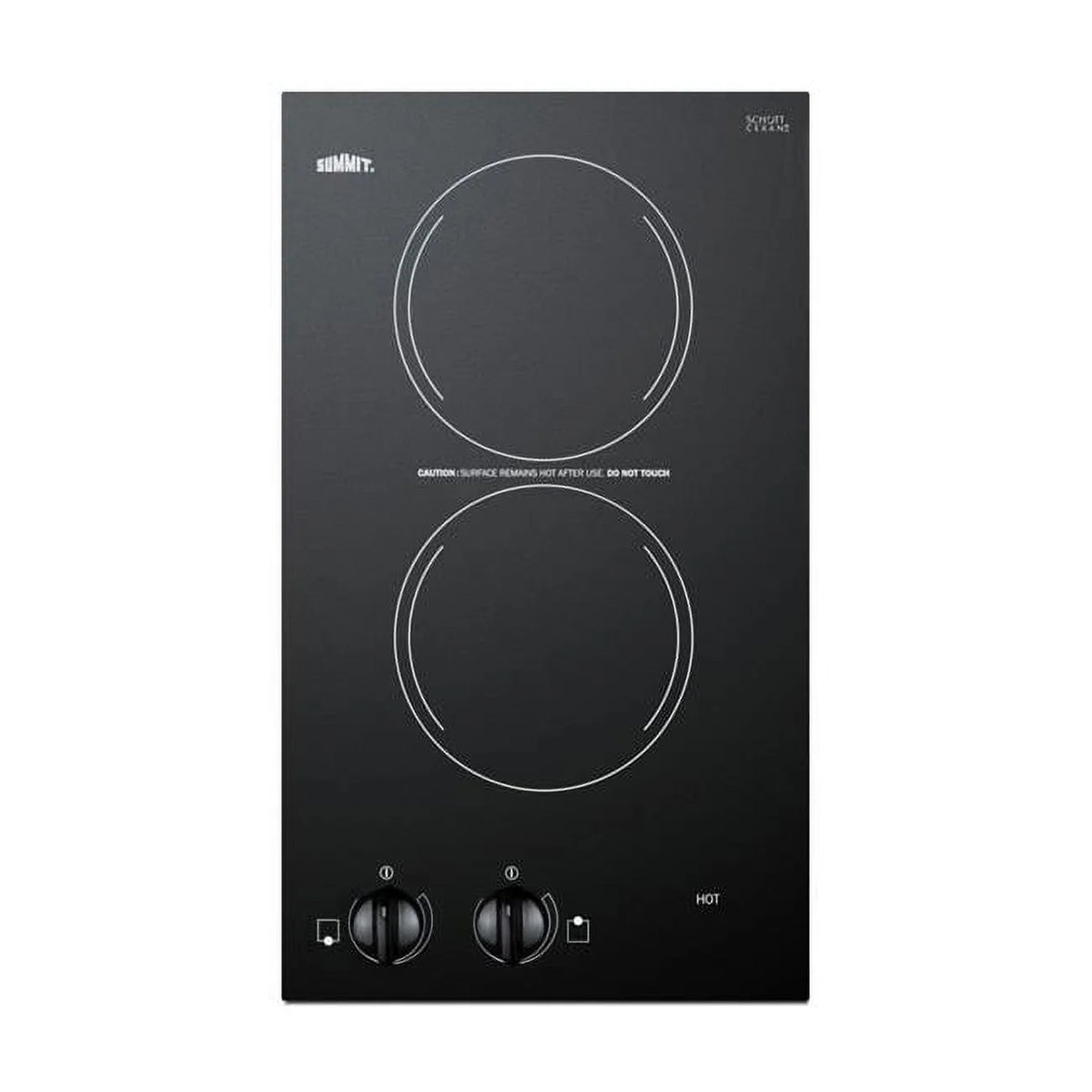 230V 2-Burner Radiant Cooktop G66241
