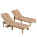 Oversized Outdoor Lounge Chair with Cup P200684