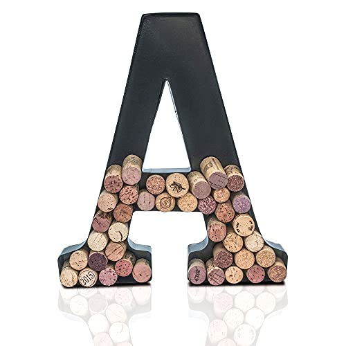 Metal Letter Wine Cork Holder Z23682