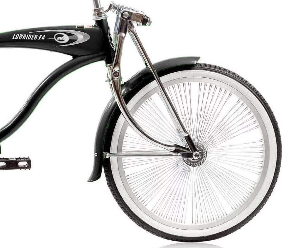 20 In. Lowrider Hi-Ten Steel Coaster Brake Single Speed Black C427130