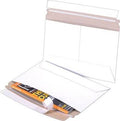 Self-Seal Side Loading Stayflats Mailers 9x22 x 6x22 White, 200 Pack J11816
