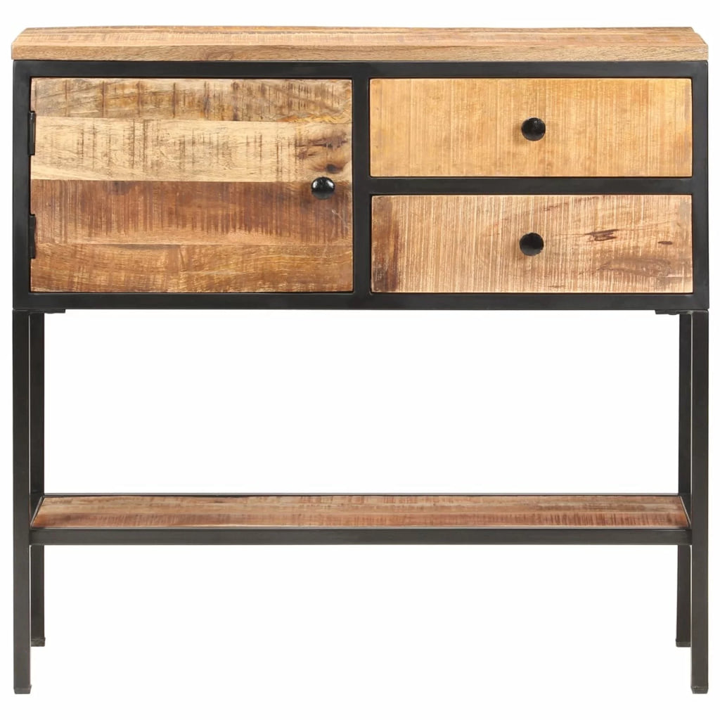 Rough Mango Wood Sideboard I7031
