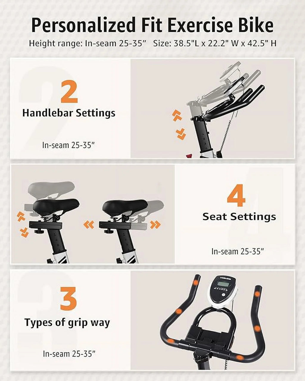 Indoor Cycling Bike with Ipad Mount C749252