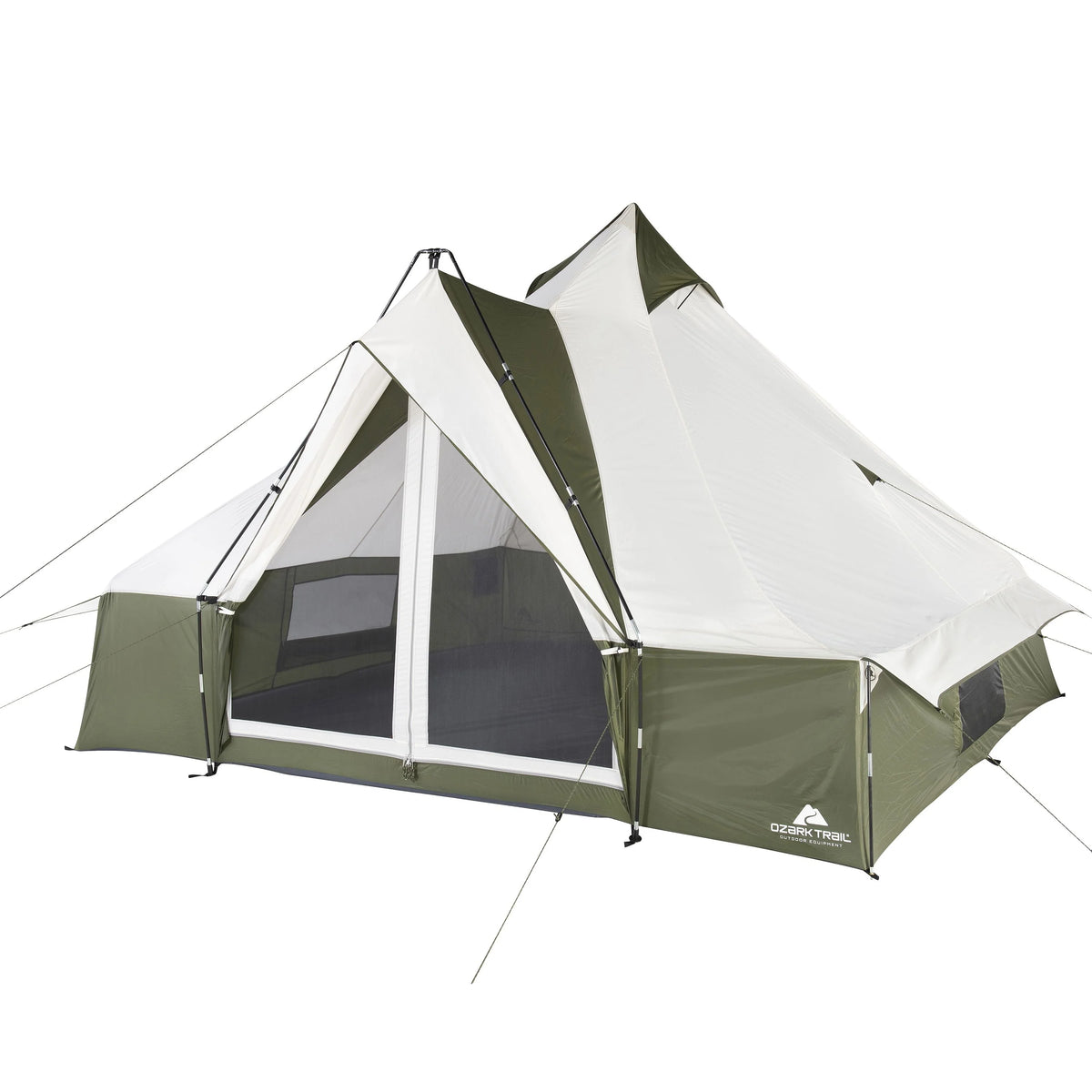 8 Person Camping Tent with Covered Entrance A19223